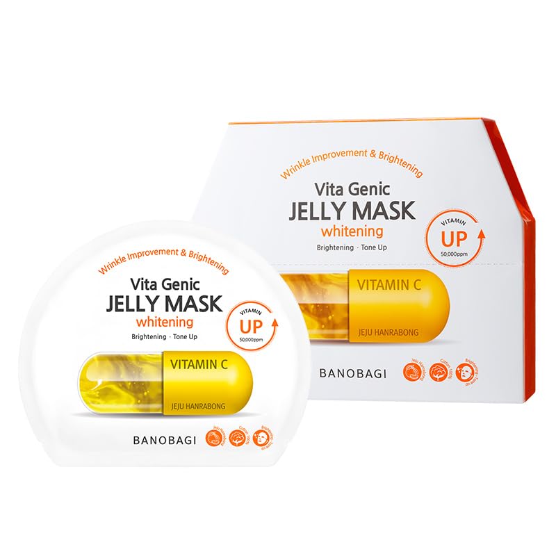 Amazon.co.jp: BANOBAGI VITA GENIC JELLY MASK WHITENING 10枚/箱
